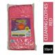 Janit-X Microfibre Cleaning Cloths Red Pack 10's