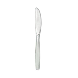 Plastic Premium Clear Knives 100's