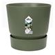 Elho Greenville Round INDOOR Pot & Base GREEN 16cm
