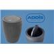 Addis Rattan Charcoal Bathroom Bin 5 Litre