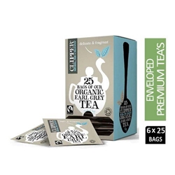 Clipper Fairtrade Organic Speciality Earl Grey 25 Envelopes