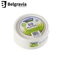Belgravia Bio CaterPack 7 Inch Rigid Plates Pack 50's