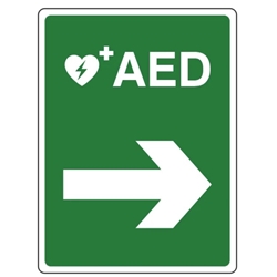 Fully Automatic Defibrillator - 150x200mm - Self Adhesive Vinyl