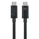MediaRange USB Type C Cable Charge and Sync USB 3.0 5Gbit 60W Max 1.2m Black MRCS213