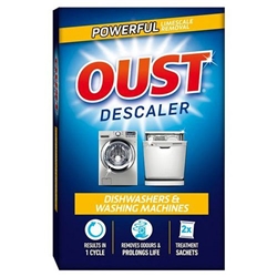 Oust Dishwasher & Washing Machine Cleaner 2 x 75g