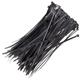 Black Cable Ties 200x4.5mm Pack 100's