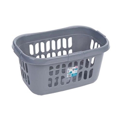 Wham Silver Casa Hipster Laundry Basket