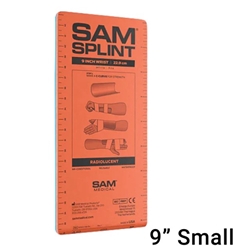 SAM Splint 9" Splint - orange & blue - Single