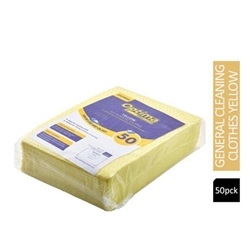 Janit-X Yellow Multi Purpose 35Gsm Non Woven Cloths 50'S