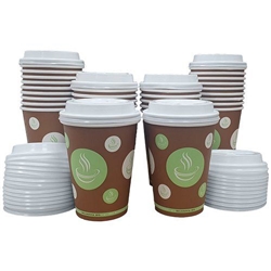 Belgravia 10oz Biodegradable Paper Cups 50's