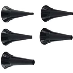 100 disposable ear specula 2mm black for ri-scope L1/L2, pen-scope& ri-mini
