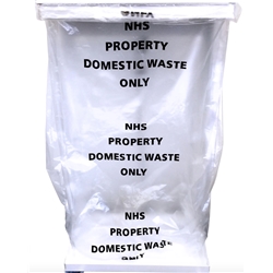 Clear - Light Duty Domestic Waste Bag - Small 20L - Roll of 50