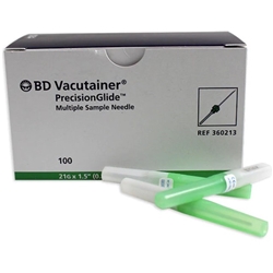 Vacutainer Needle 21g 1.5 Inch Per 100