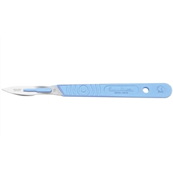 Sterile Disposable Scalpel - Blade No. 18 w/ Handle - Pack of 10