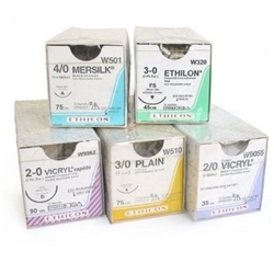 Prolene Suture: 19mm 45cm Blue 4-0 x 12