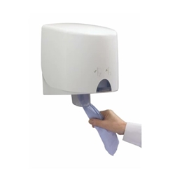 7017 Aquarius Centrefeed Dispenser White Plastic (EA)
