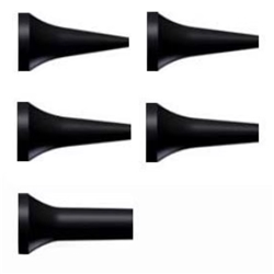 10 reuseable specula 03mm black for ri-scope L3 otoscope
