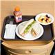 Fixtures Brown Plastic Fast Food Serving Tray {34cm x 26cm}