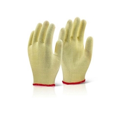 Beeswift Kevlar Lightweight Gloves 1Pr Yellow 8 KGLW08