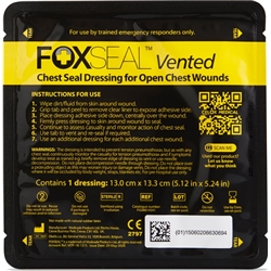 Foxseal Vented Chest Seal CE