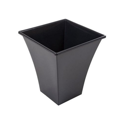 Wham Black Square Metallica Planter 28cm H308