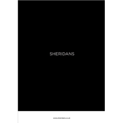 Sheridans Notepad A5 Black Edge 5x50