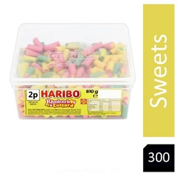 Haribo Rhubarb & Custard Tub 300'S