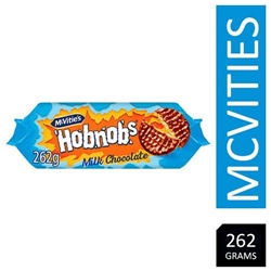 Mcvities Mcvitie's Hobnobs Milk Chocolate Biscuits 262G