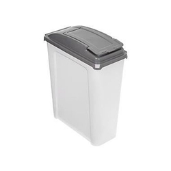 Wham Storage Cool Grey Container & Lid 25 Litre