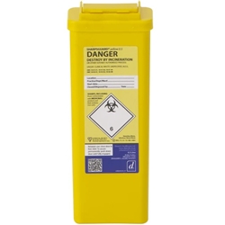 Sharsguard yellow 0.5 Ltr Sharps Bin