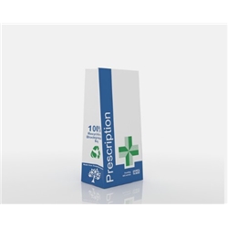 Nhs Prescription Bag 55Gsm 5X3.5X9.75" P4 Pack 1000
