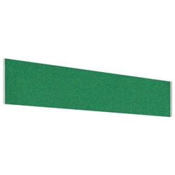 Impulse Plus Angle 450/1500 Desktop Screen Palm Green Fabric Light Grey Edges
