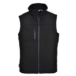 Portwest Softshell Bodywarmer 3L S Blk
