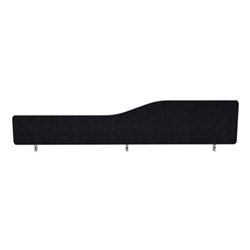 Impulse Plus Wave 300/1800 Desktop Screen Rounded Corners Black Fabric Light Grey Edges