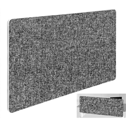 Impulse Plus Oblong 400/800 Backdrop Screen Rounded Corners Lead Fabric Light Grey Edges