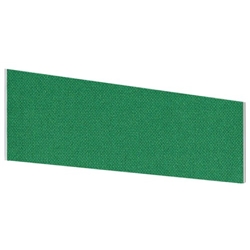 Impulse Plus Angle 450/600 Desktop Screen Palm Green Fabric Light Grey Edges