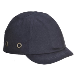 Portwest Short Peak Bump Cap Navy (Pack of 10)