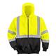 Portwest Hi Vis Contrast Zipped Hoodie 4XL Yellow/Blk
