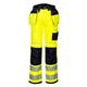 Portwest PW3 Hi Vis Holster Pocket Work Trousers 30 Yellow/Blk
