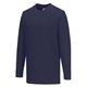 Portwest Long Sleeve T-Shirt 2XL Navy