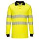 Portwest PW3 Flame Resistant Hi Vis Polo Shirt 2XL Yellow/Blk