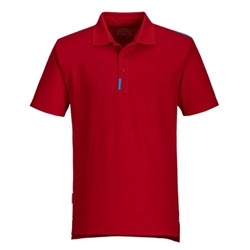 Portwest WX3 Polo Shirt 3XL Deep Red