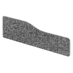 Impulse Plus Wave 400/1500 Desktop Screen Rounded Corners Lead Fabric Light Grey Edges