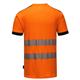 Portwest PW3 Hi Vis Cotton Comfort T-Shirt S/S XS Orange/Blk