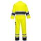 Portwest Nantes Hi Vis Contrast Work Coverall XL Yellow/Navy