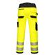 Portwest PW3 Hi Vis Work Trousers 44 Yellow/Blk
