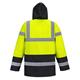 Portwest Hi Vis Contrast Winter Traffic Jacket M Yellow/Blk