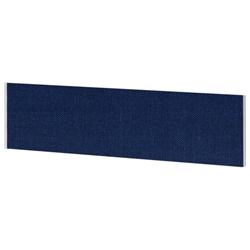 Impulse Plus Oblong 450/1500 Desktop Screen Royal Blue Fabric Light Grey Edges