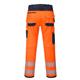 Portwest PW3 Hi Vis Work Trousers 44 Orange/Navy