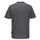 Portwest PW2 Cotton Comfort T-Shirt S/S M Zoom Gry/Blk